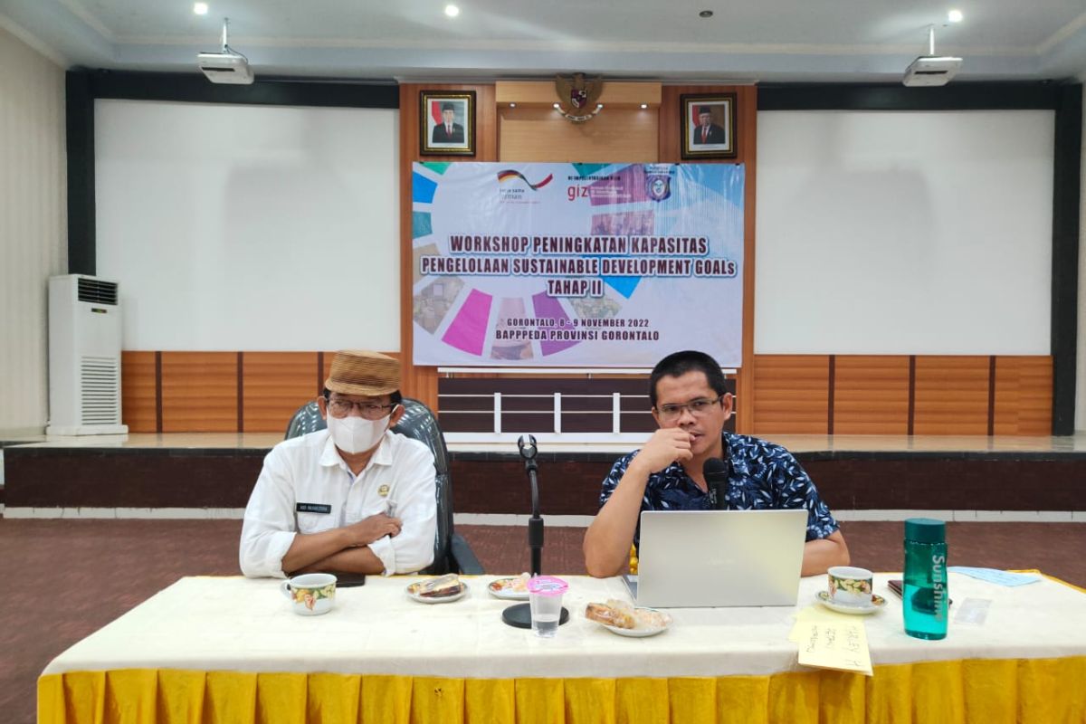 Bapppeda Gorontalo dan GIZ tingkatkan kapasitas pengelolaan SGDs