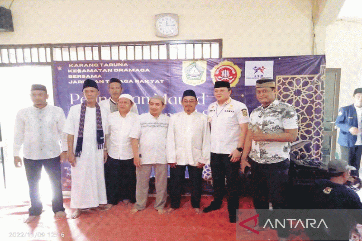 Karang Taruna Kecamatan Dramaga dan LSM PJTR gelar peringatan Maulid Nabi dan doa bersama