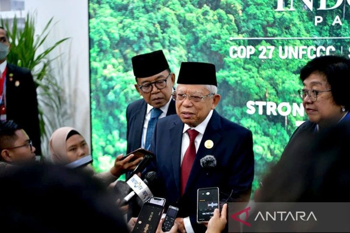 Wapres :  Indonesia terus lakukan langkah konkret untuk atasi krisis iklim