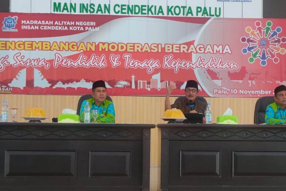 FKUB Sulteng  tingkatkan pemahaman siswa tentang bahaya radikalisme