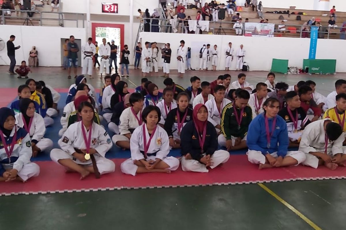 Dispora bersama Perkemi Sulsel seleksi atlet Popnas di Kejurprov Pelajar 2022