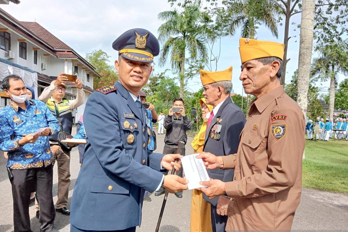 Pemkab Belitung berikan penghargaan kepada veteran