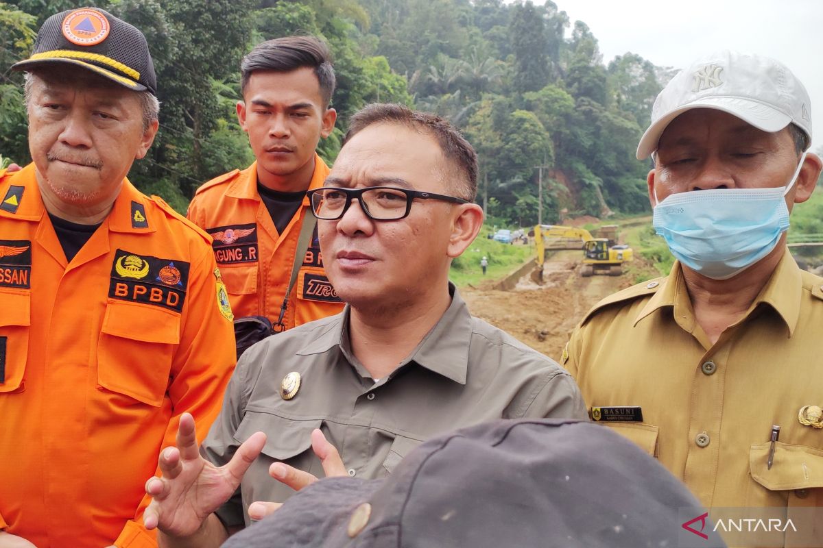 Pemkab Bogor dukung "BGG7" hijaukan lokasi rawan bencana di Nanggung