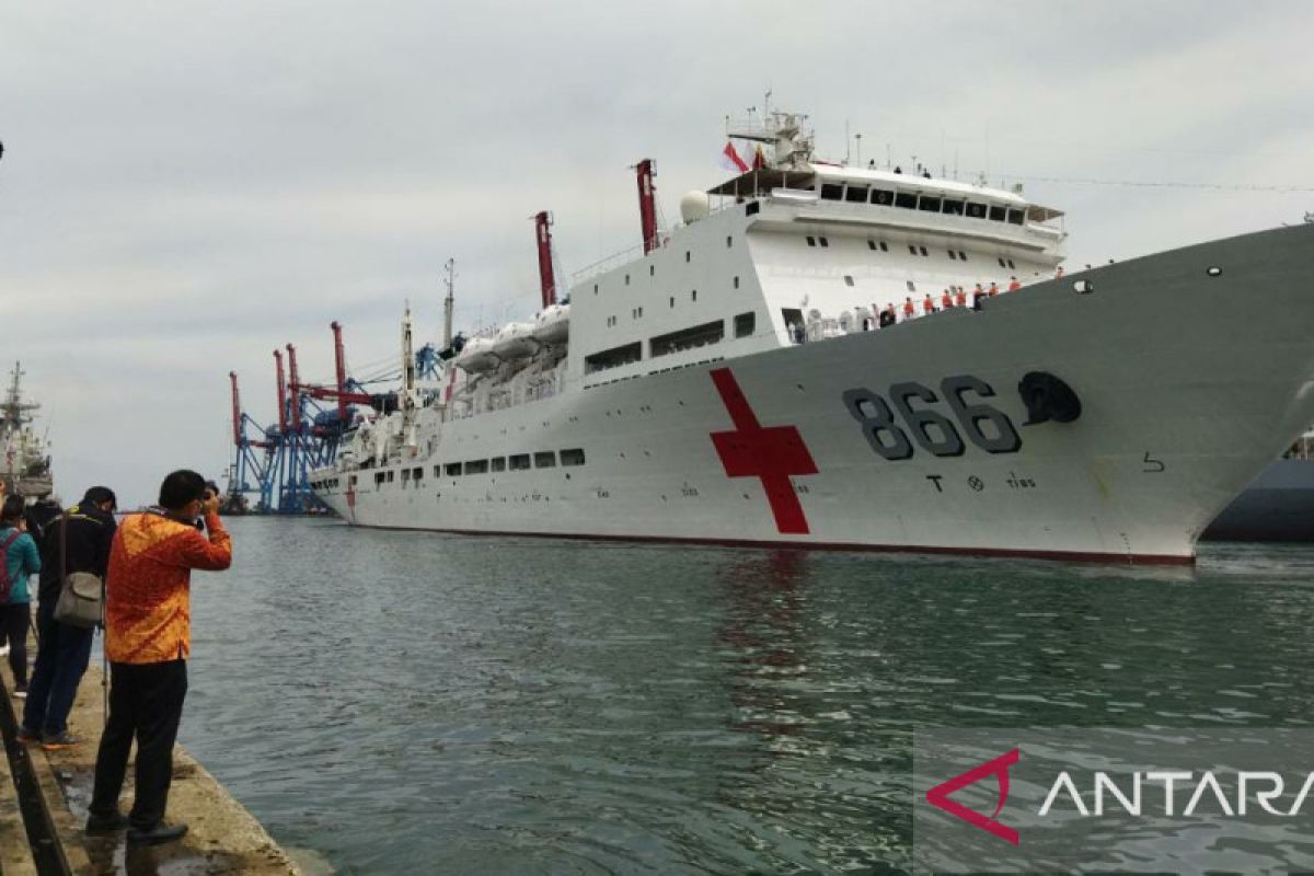 TNI AL sebut tidak ada penyitaan alkes dari kapal rumah sakit China Peace Ark