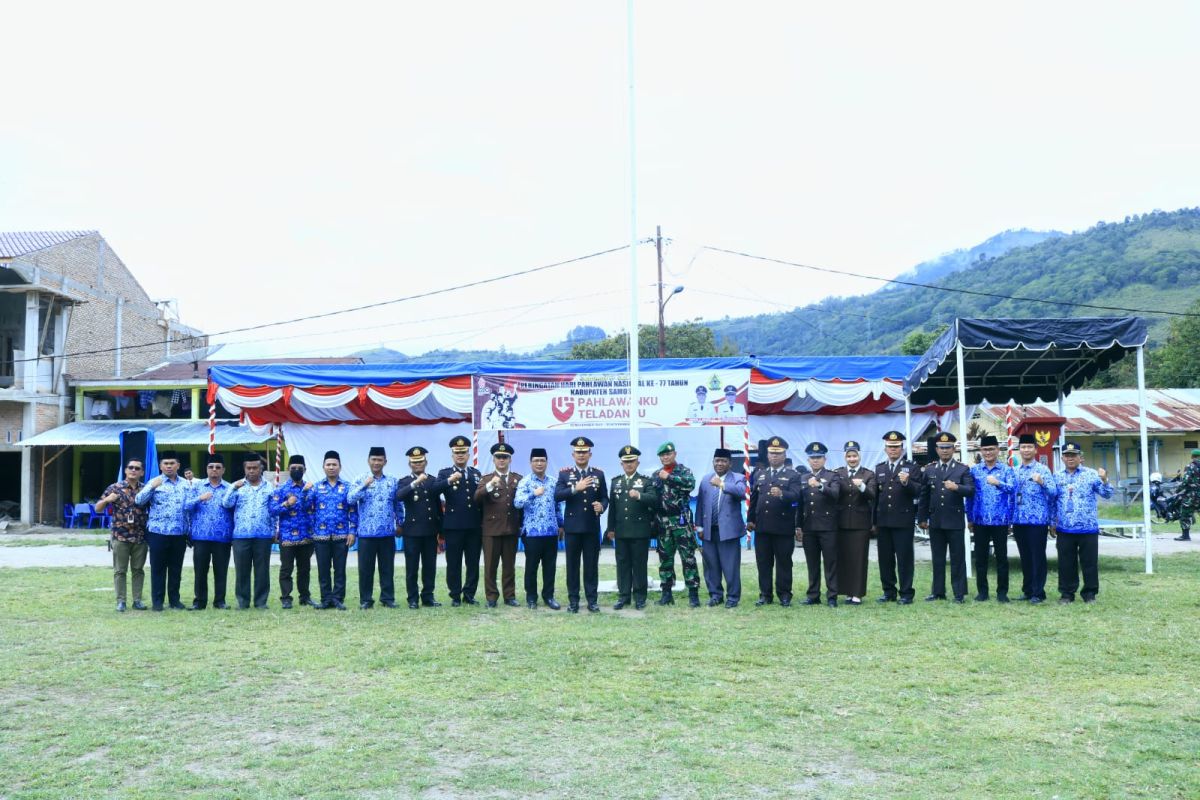 Pemkab Samosir Peringati Hari Pahlawan