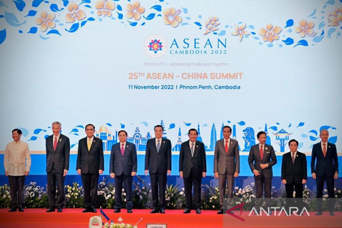 Presiden Jokowi dorong ASEAN-China jaga stabilitas kawasan