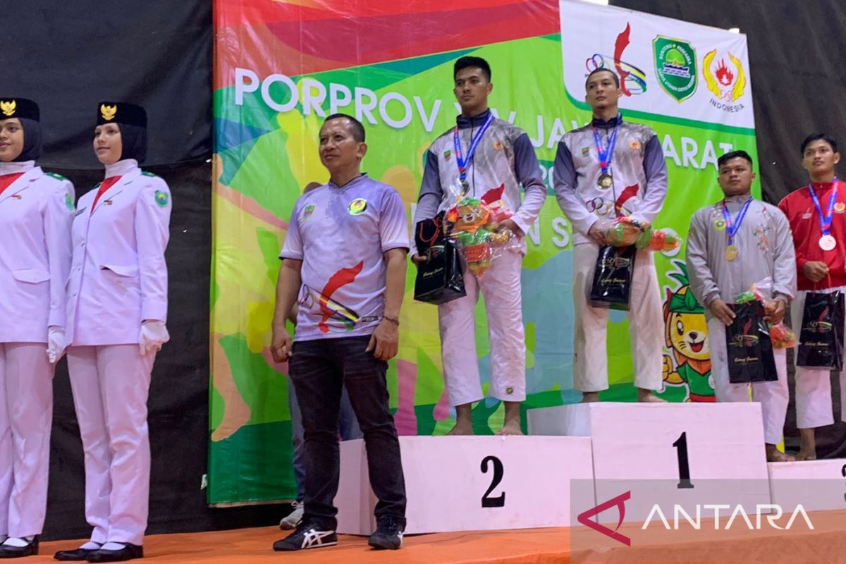 Atlet kurash Kabupaten Bekasi sumbang 10 medali Porprov Jabar