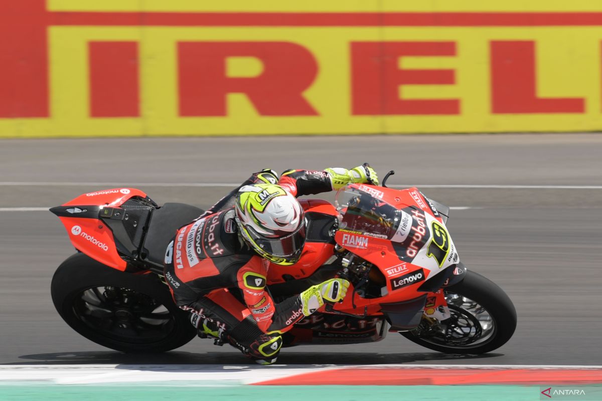 Balas Toprak, Alvaro Bautista catatkan waktu tercepat di FP 2