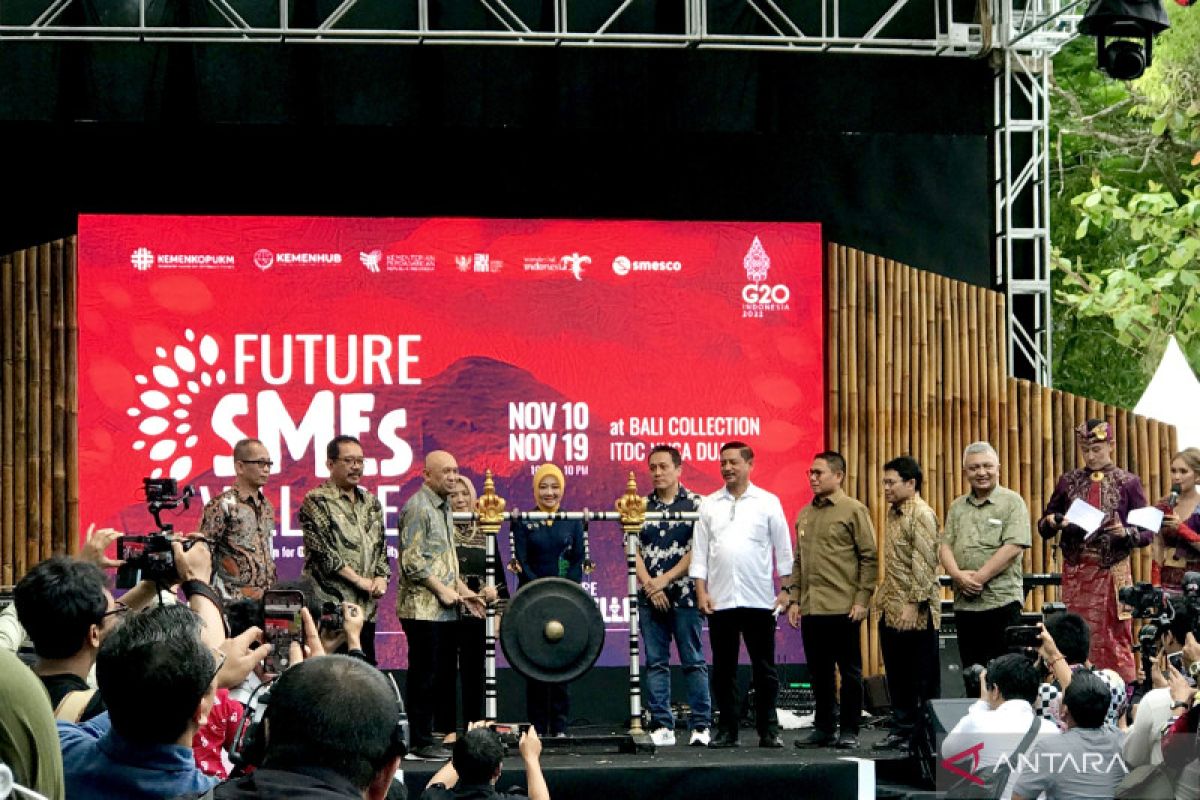 Future SMEs Village di Bali Collection resmi dibuka selama KTT G20