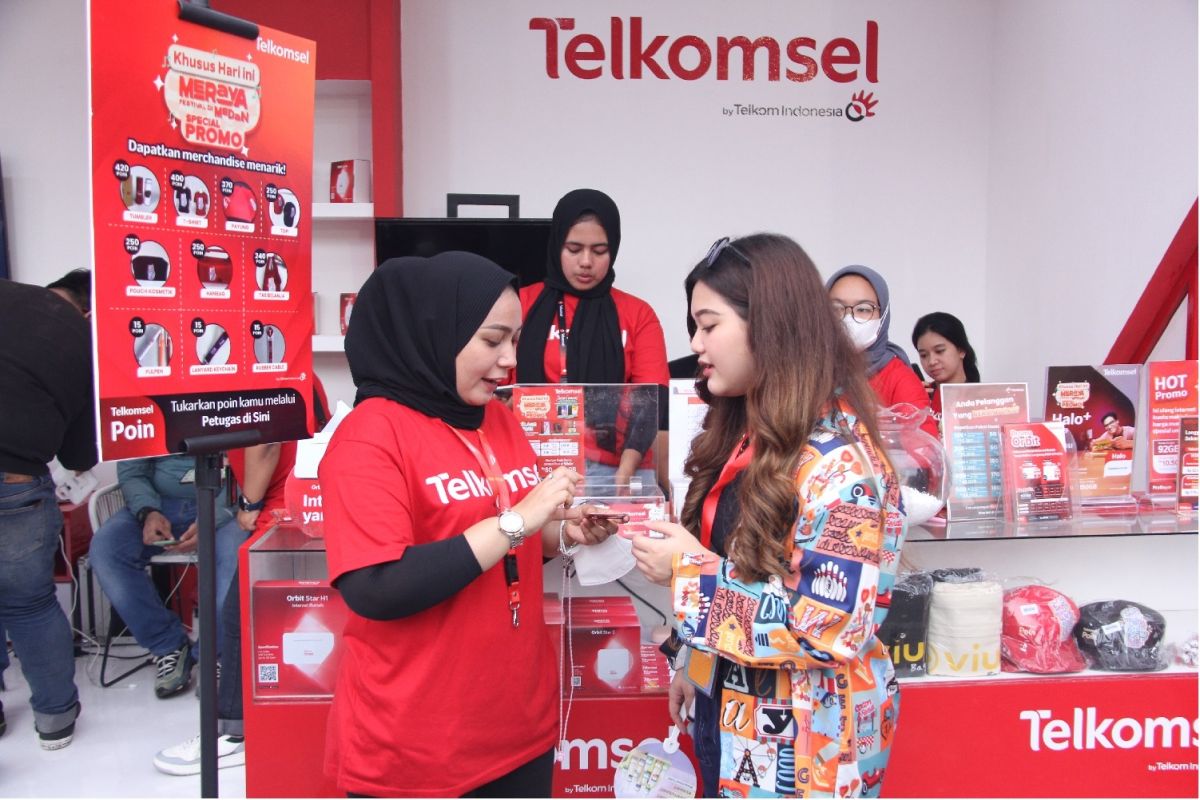 Telkomsel dukung gelaran Meraya Festival di Kota Medan