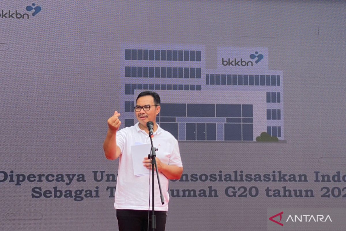 BKKBN: G20 waktu tepat sosialisasikan Bangga Kencana dan stunting