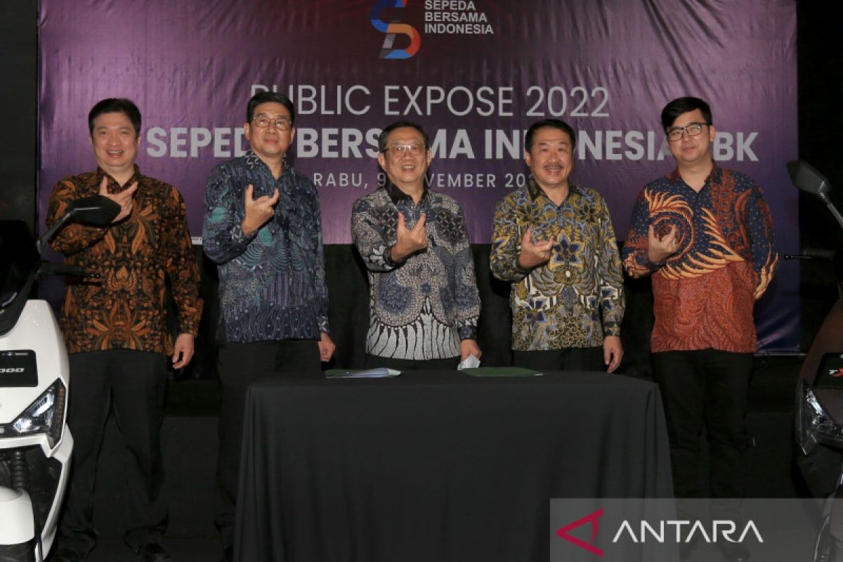 PT Sepeda Bersama Indonesia jadi distributor United E-Motor