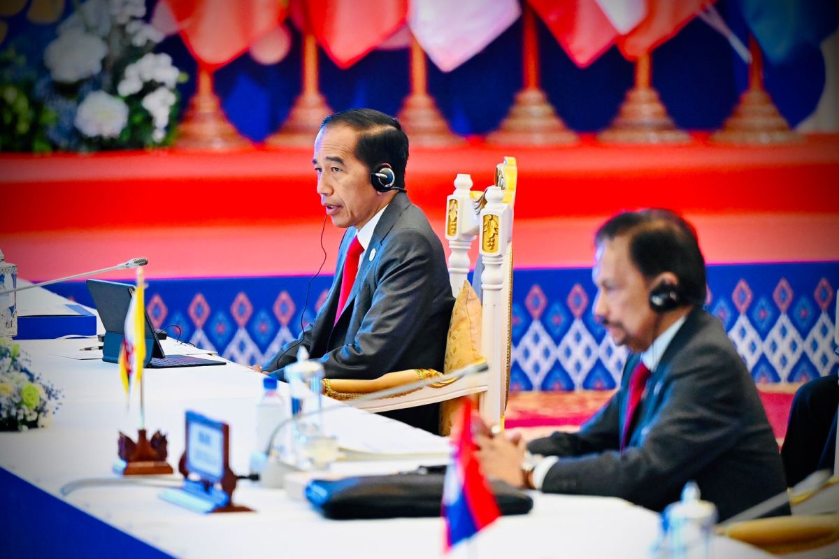 Presiden Jokowi tegaskan seruan penghentian kekerasan di Myanmar