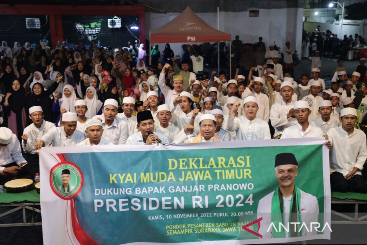 Kiai Muda Jatim dukung Ganjar jadi Presiden 2024