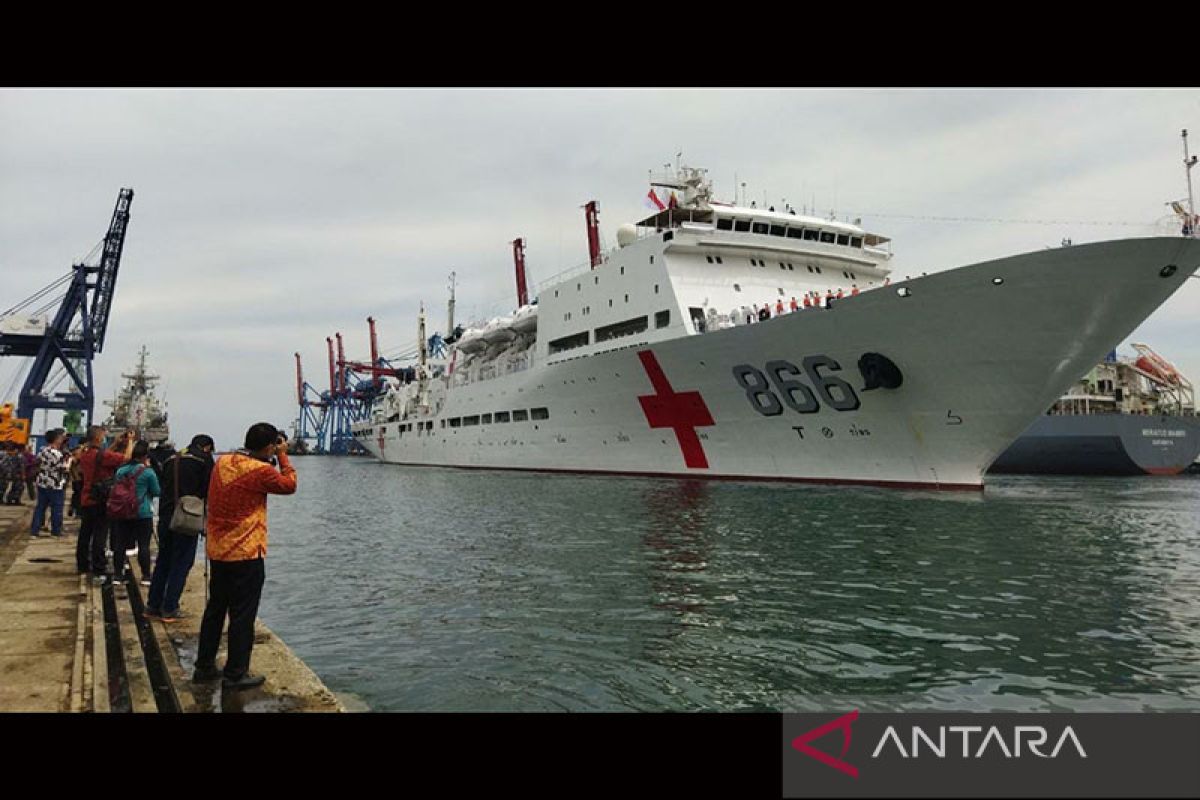 TNI AL sebut tak ada penyitaan alkes kapal tentara China Peace Ark