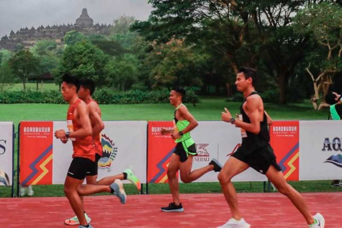 Para pelari Borobudur Marathon 2022 mulai berdatangan