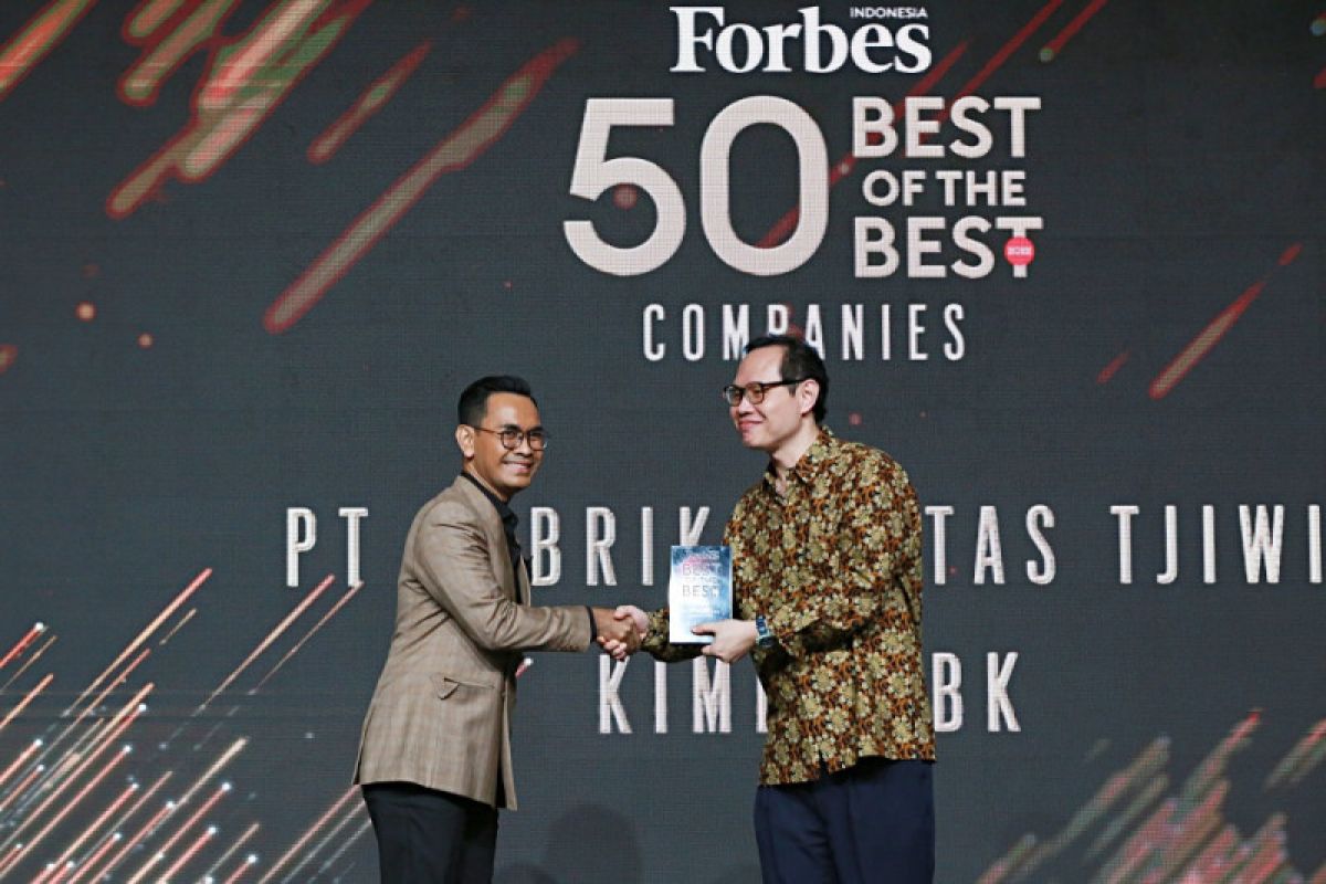 Tjiwi Kimia masuk jajaran 50 perusahaan publik terbaik di Indonesia