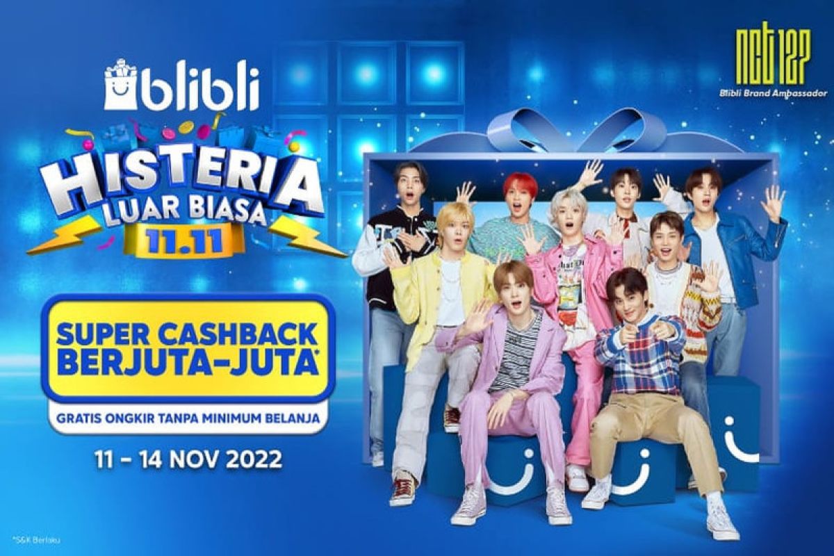 Blibli "11.11" buka peluang kunjungi NCT World Korea