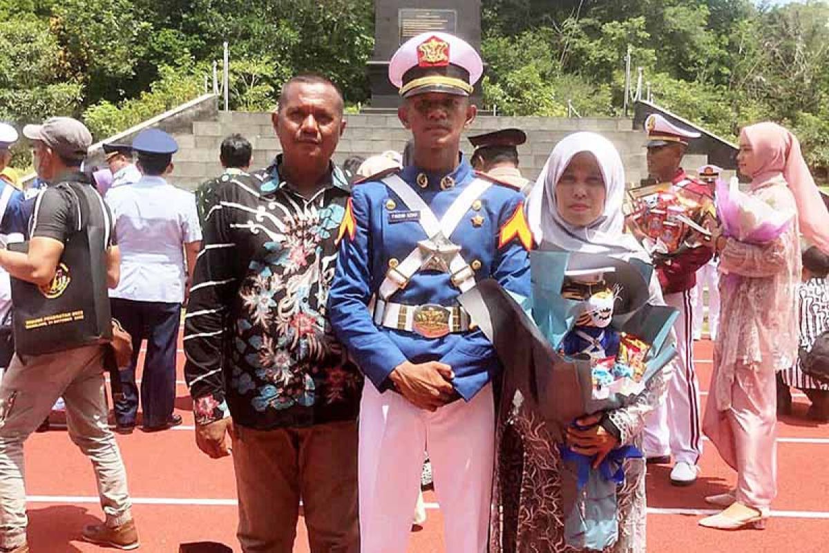 Putra buruh bangunan di Aceh Utara jadi taruna Akademi Angkatan Laut