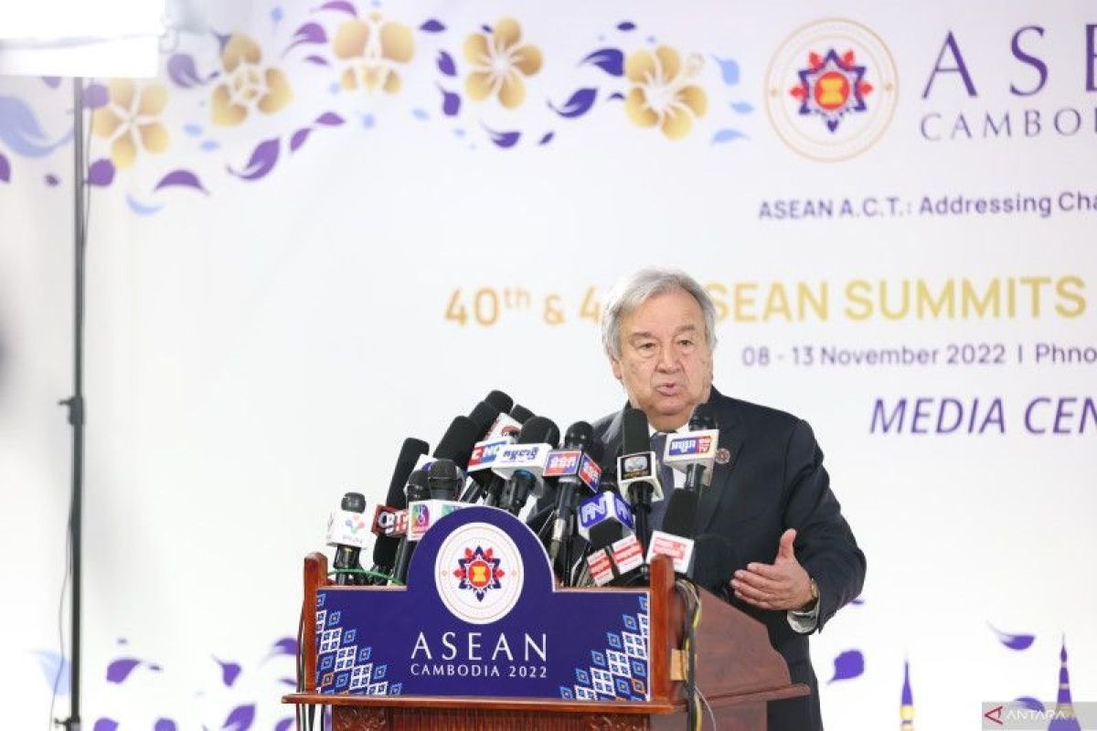 Sekjen PBB sebut ASEAN dapat jadi "jembatan" bagi Amerika Serikat dan China