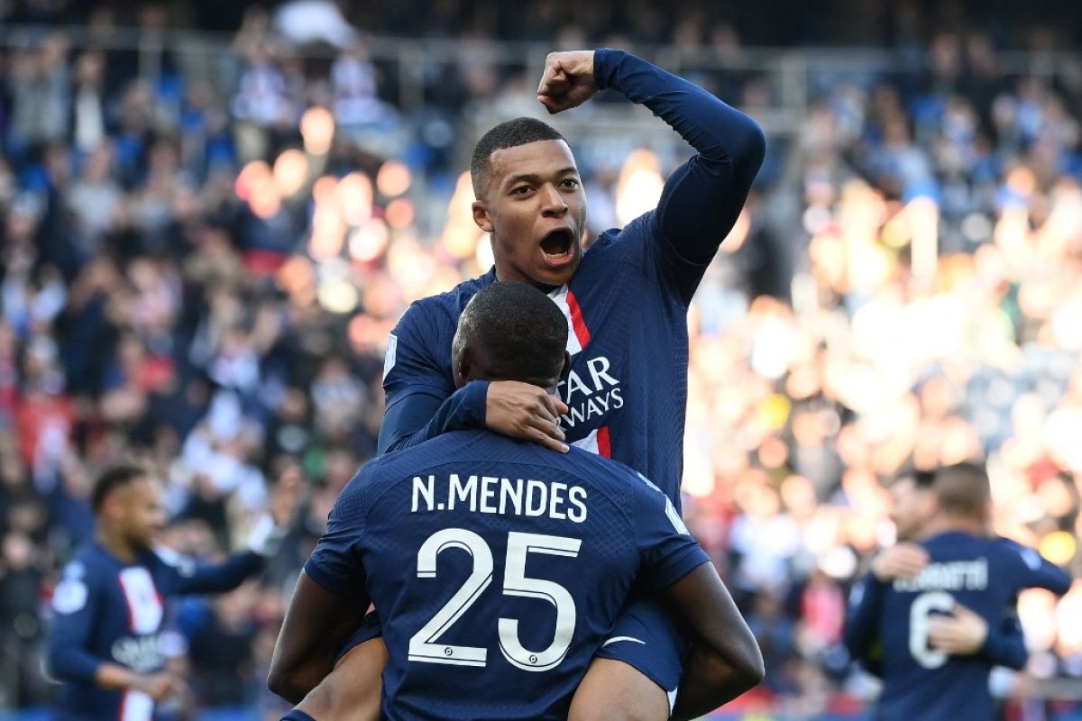 Mbappe cetak gol saat PSG benamkan Auxerre 5-0