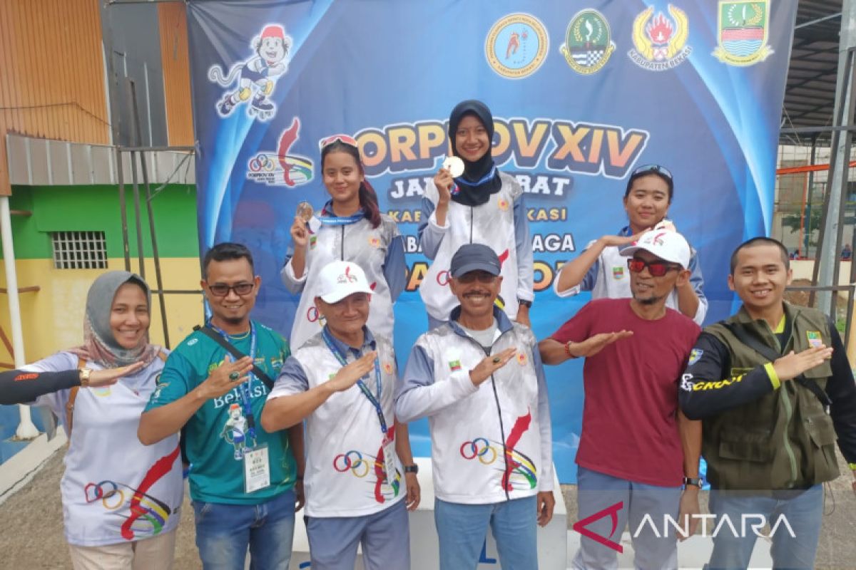 Tim sepatu roda Bekasi sumbang enam medali Porprov Jabar