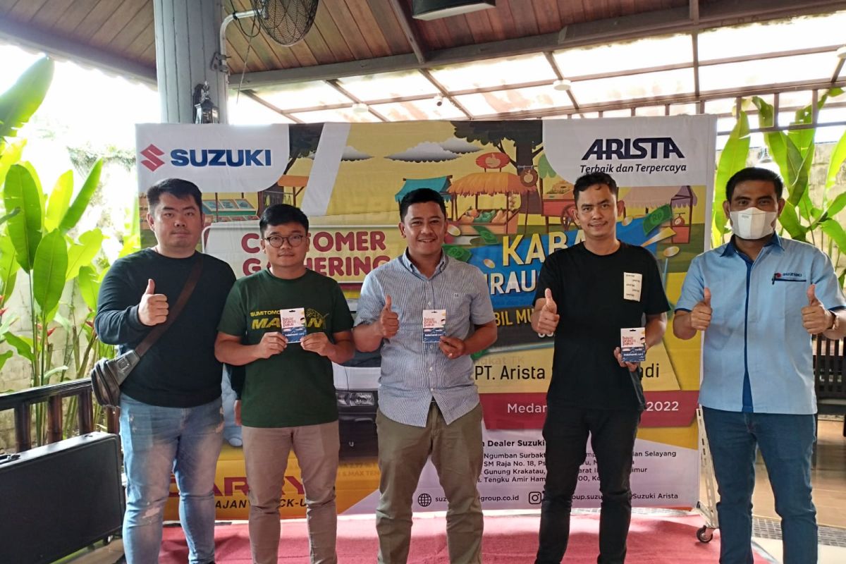 Suzuki ajak rekanan gathering untuk menjalin keakraban