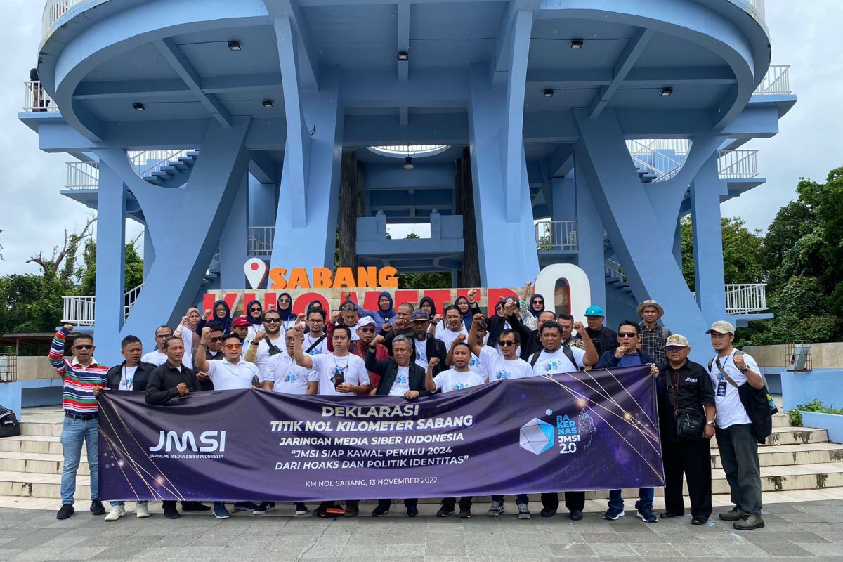 JMSI deklarasi kebangsaan di tugu nol kilometer Indonesia
