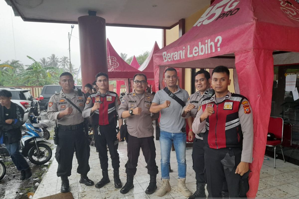 Personel Polres Sukabumi Kota dikerahkan amankan kejuaraan futsal