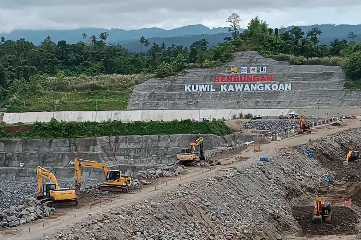 Penggenangan Bendungan Kuwil Kawangkoan-Sulut mulai akhir November
