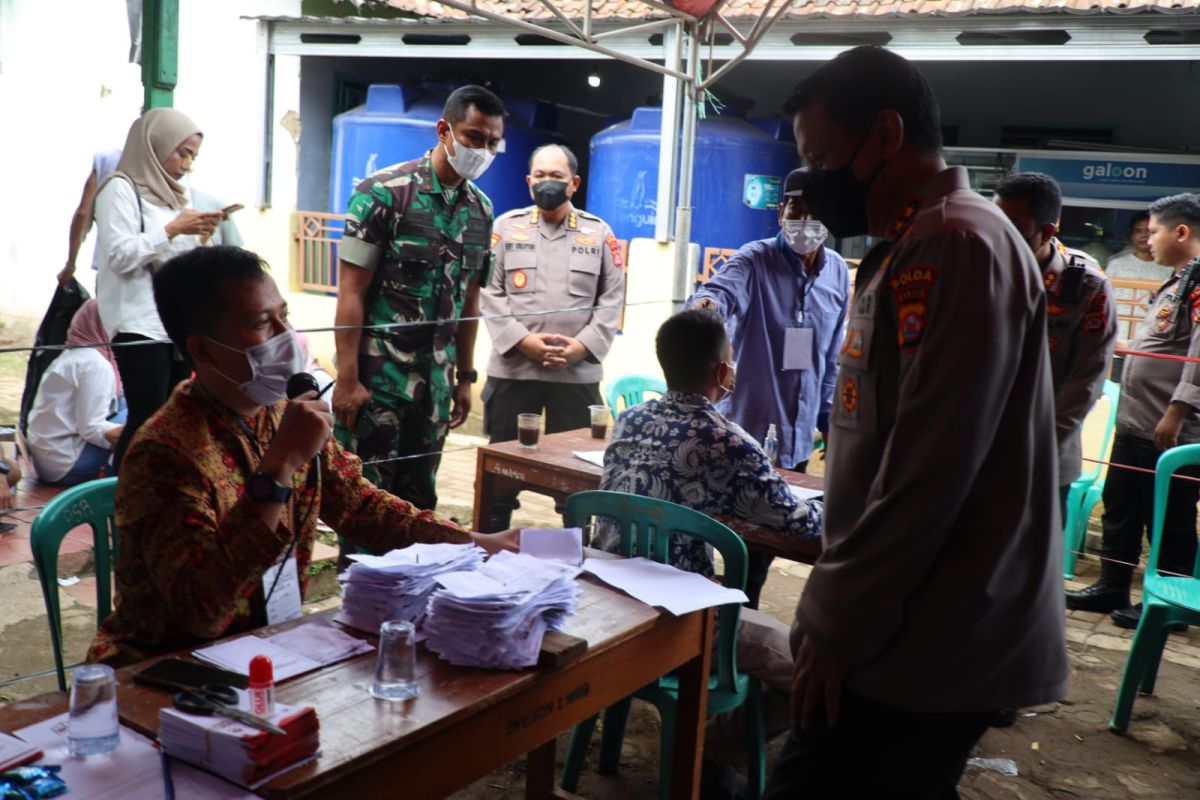 Kapolda Banten Irjen Rudy Heriyanto apresiasi pilkades di Lebak aman