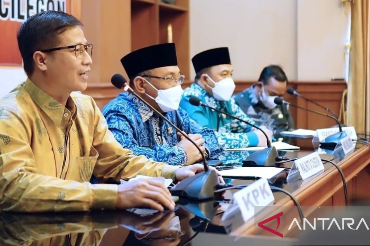 Komitmen dalam Pencegahan Korupsi, Pemkot Cilegon di Peringkat Pertama Capaian MCP KPK Se-Provinsi Banten