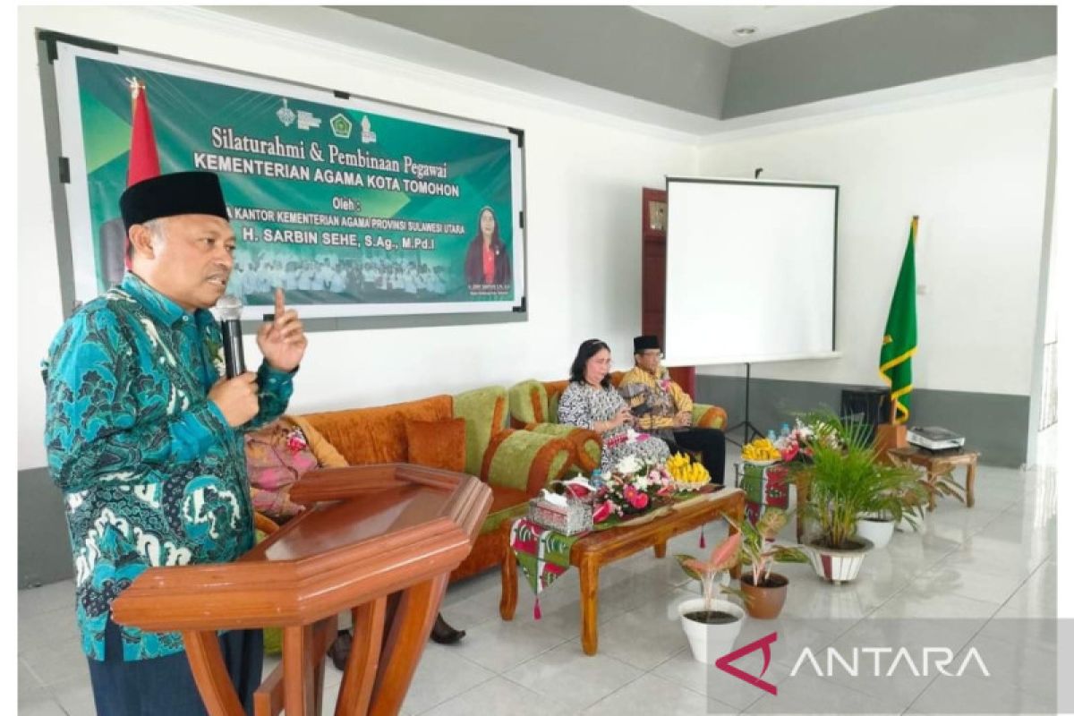 ASN Kemenag Sulut agar terus  gaungkan moderasi beragama