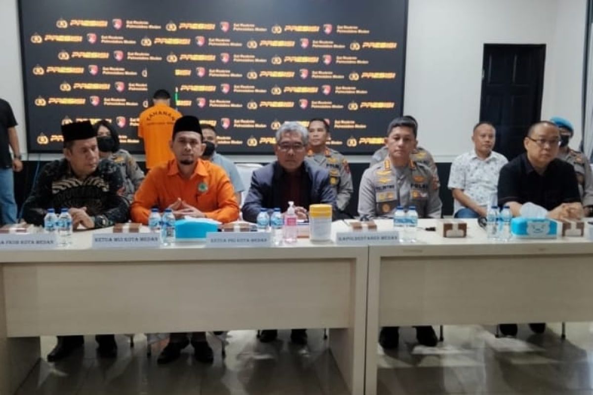 Penista agama di Medan terancam lima tahun penjara