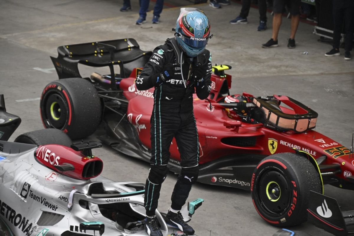 Mercedes 1-2 ketika Russell menangi  Grand Prix Sao Paolo