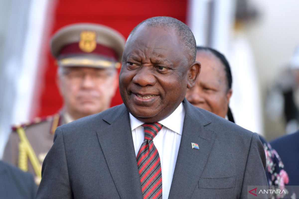 Cyril Ramaphosa kembali dilantik sebagai Presiden Afrika Selatan