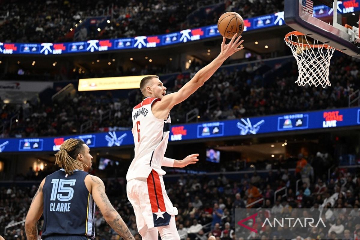 NBA: Wizards lanjutkan rentetan kemenangan setelah kalahkan Grizzlies