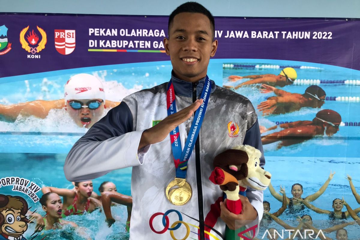 Perenang Kabupaten Bekasi kembali sumbangkan medali di Porprov Jabar