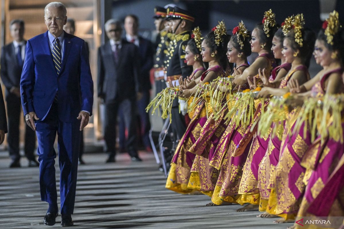 Presiden AS Joe Biden tiba di Bali hadiri KTT G20