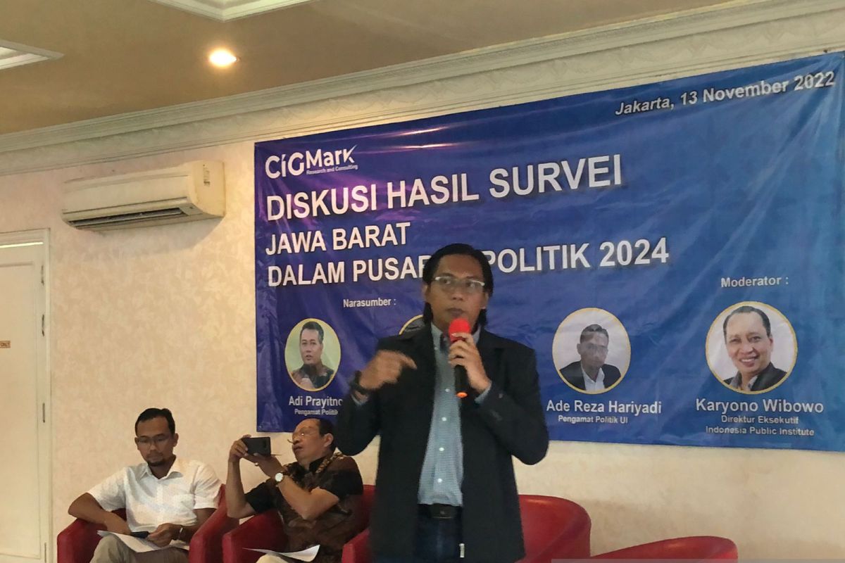 CIGMark: Pemilih di Jabar penting bagi pemenangan Pilpres