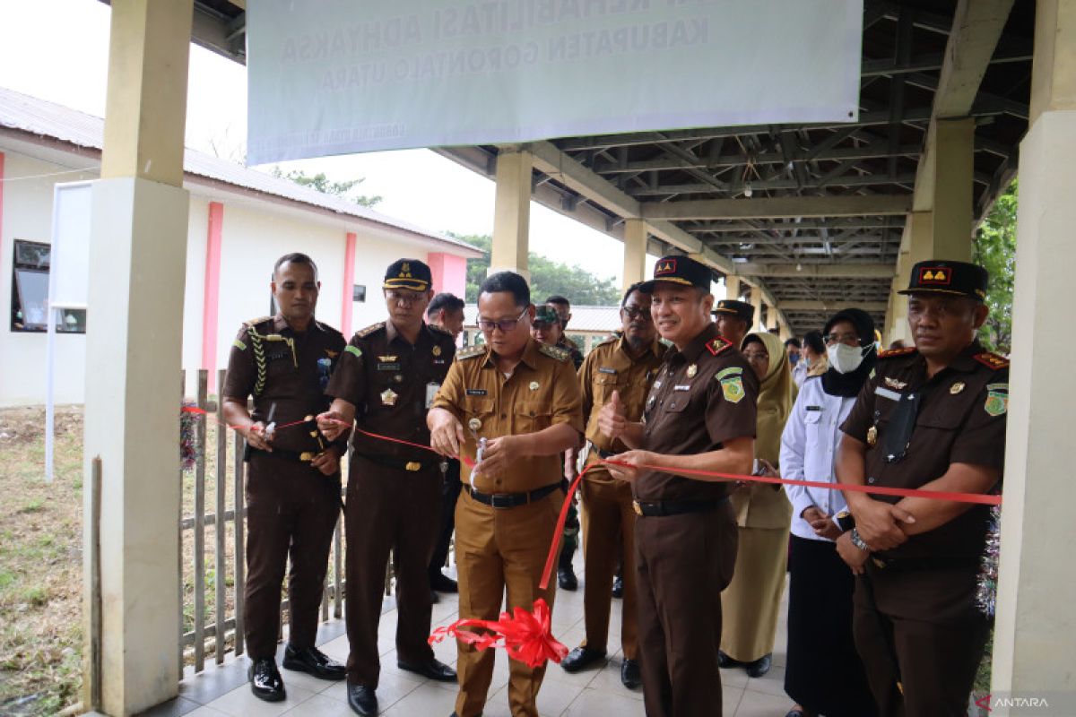 Kajati Gorontalo resmikan Balai Rehabilitasi Narkotika Adhyaksa di Kwandang