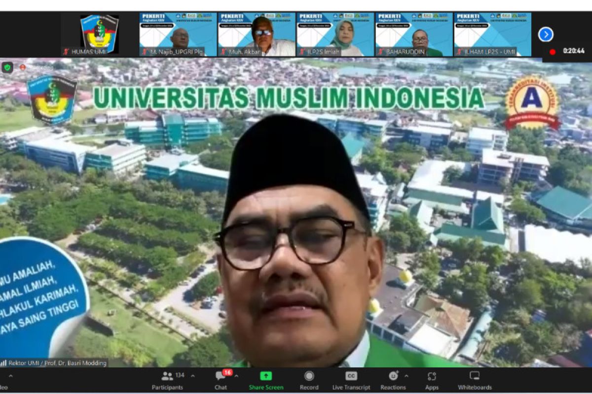Ratusan dosen 19 provinsi ikuti "Pekerti" Universitas Muslim Indonesia