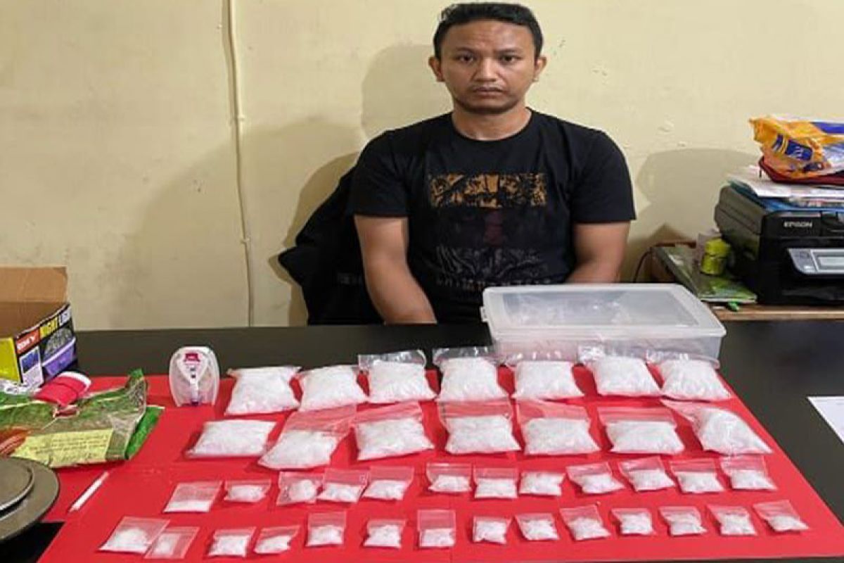 Polisi tangkap pemilik sabu 1 kg di Palangka Raya