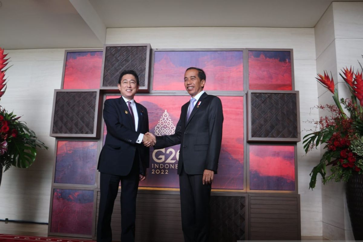Presiden Jokowi apresiasi dukungan Jepang terhadap Presidensi G20 Indonesia
