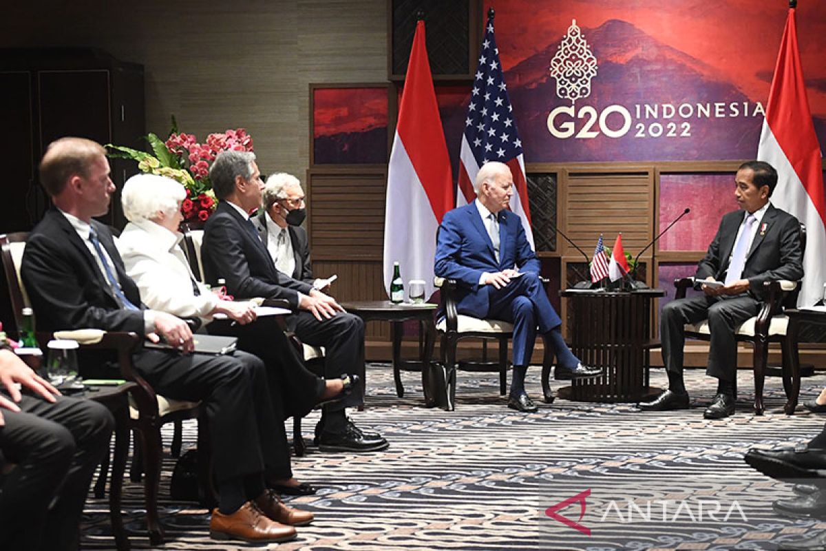 Presiden Joe Biden ucapkan selamat kepada Indonesia atas penyelenggaraan KTT G20