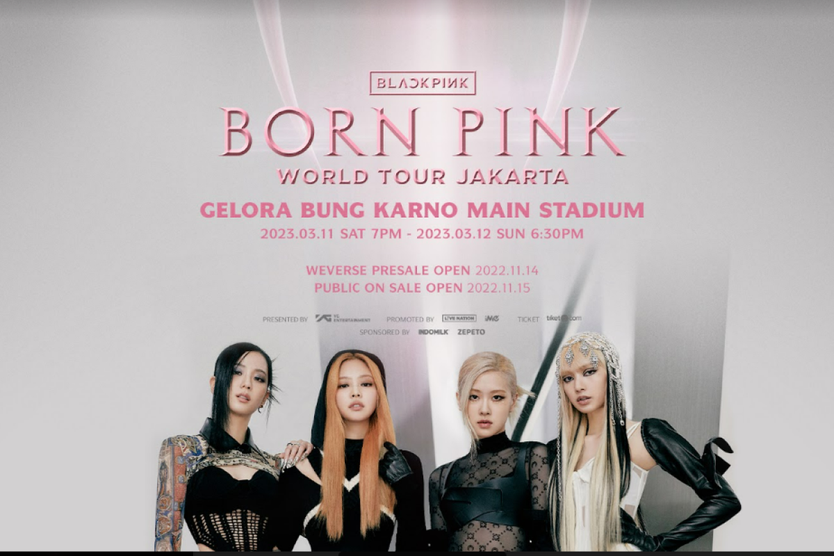 Konser BLACKPINK di Jakarta Maret 2023, tiket mulai dijual sekarang