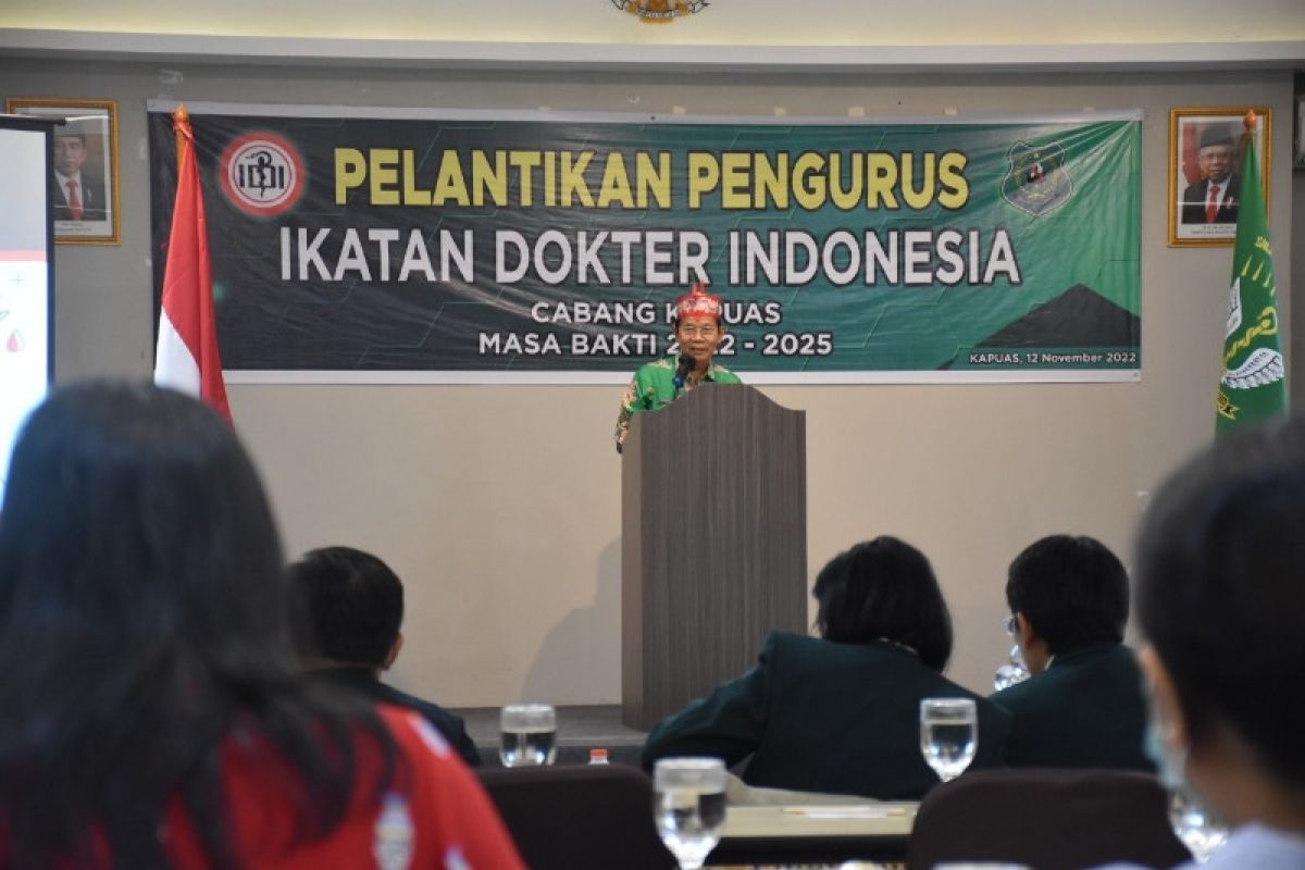 Wabup Kapuas minta IDI terus tingkatkan profesionalitas