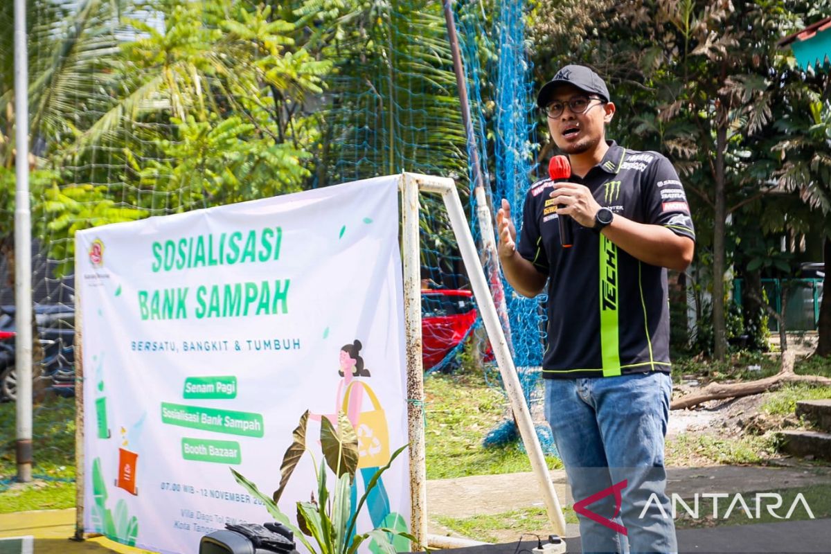 Pada 2024 seluruh RW di Tangsel miliki bank sampah