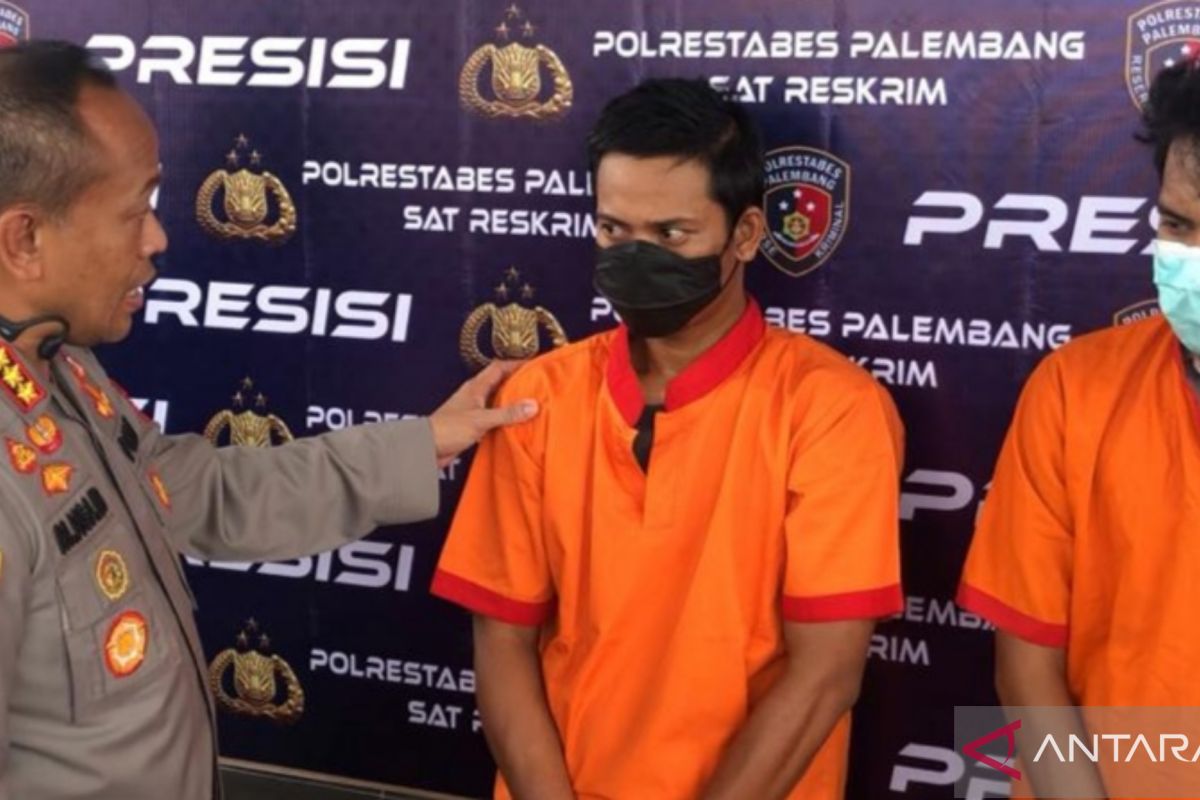 Polisi tangkap pelaku pencurian puluhan motor di Palembang