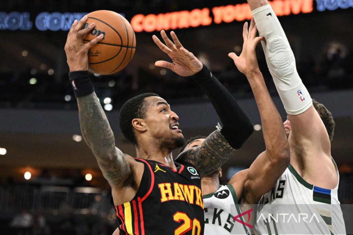 NBA: Hawks jaga posisi playoff usai bekuk Pacers 143-130